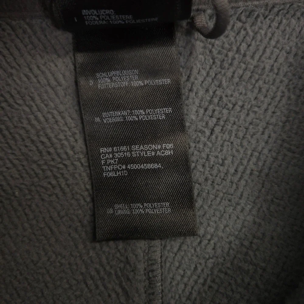 The North Face Summit Series Jacket Mens S Blue Black Windstopper Fleece Lined - Picture 12 of 13